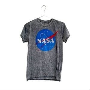 Nasa Burnout Distressed Graphic Tee